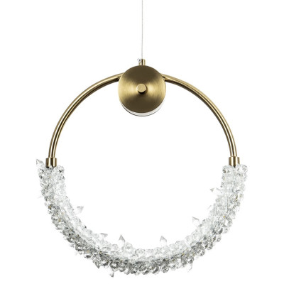 Подвесной светильник с плафоном в виде кольца Gilbertine Ring Hanging Lamp
