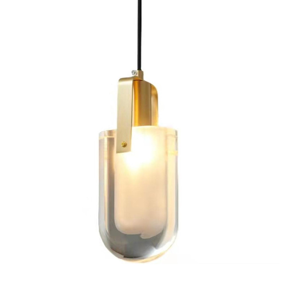Подвесной светильник с прозрачным стеклянным плафоном Alchemist