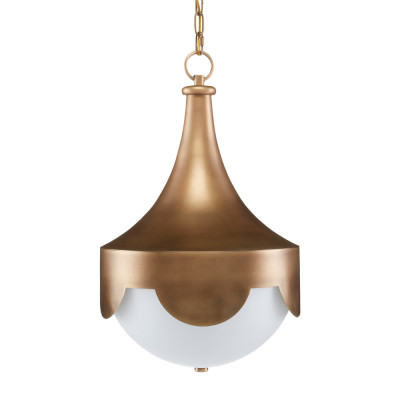 Подвесной светильник светодиодный с каркасом в форме купола Lantern under the Dome