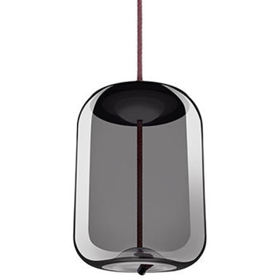 Подвесной светильник светодиодный со стеклянными плафоном в форме цилиндра Brokis KNOT Small