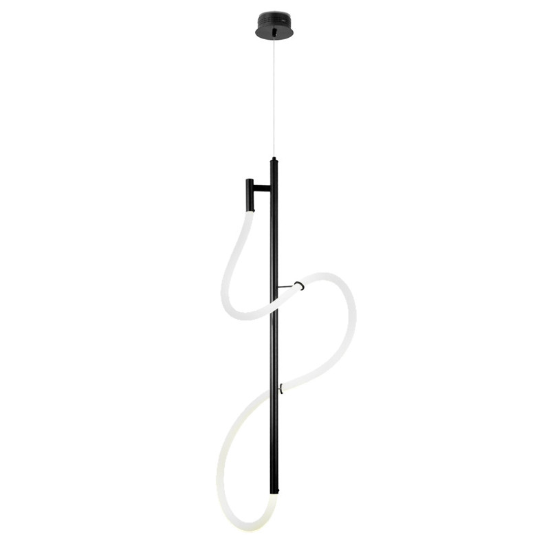 Подвесной светодиодный светильник Knot Lihgt Черный