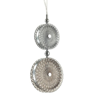 Подвесной светодиодный светильник Peony Gray&Brown