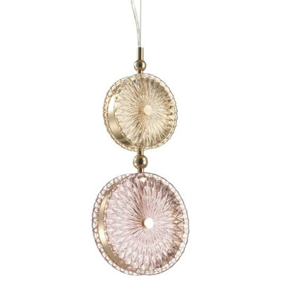 Подвесной светодиодный светильник Peony Yellow&Pink