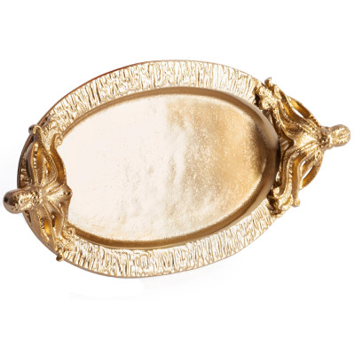 Поднос Mirror Surface Gold