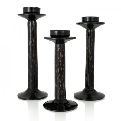 Подсвечник Glass Wenge