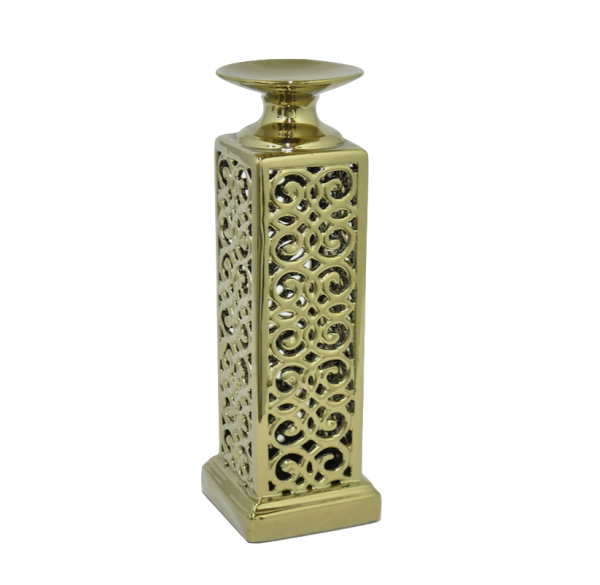 Подсвечник Gold Branching Pattern Big