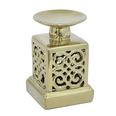 Подсвечник Gold Branching Pattern Small