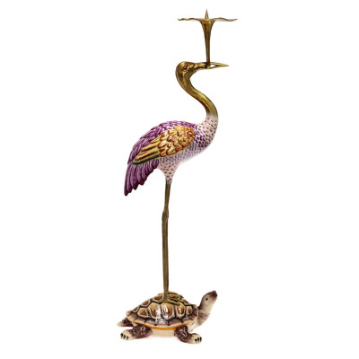 Подсвечник Heron On Turtle