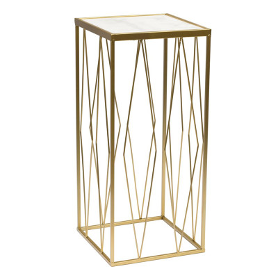 Подставка Geometric Interior Stand белый мрамор