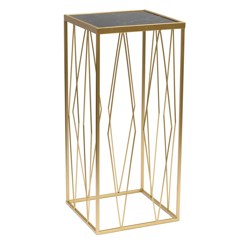 Подставка Geometric Interior Stand чёрный мрамор