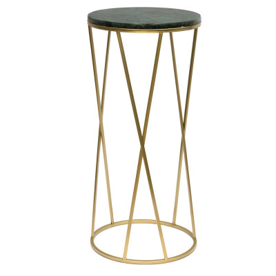 Подставка Geometry Stand Marble зеленый мрамор