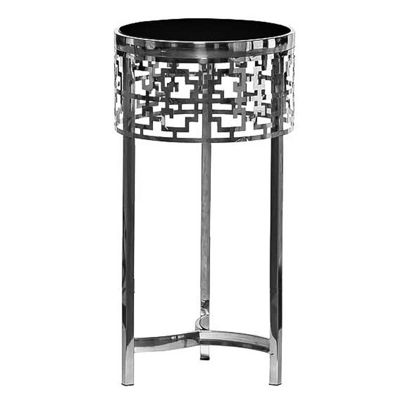 Подставка Yen Geometry silver 70