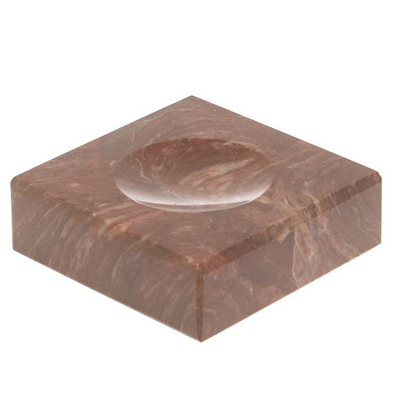 Подставка под шар квадратная из натурального камня Лемезит Natural Stone Sphere Stands