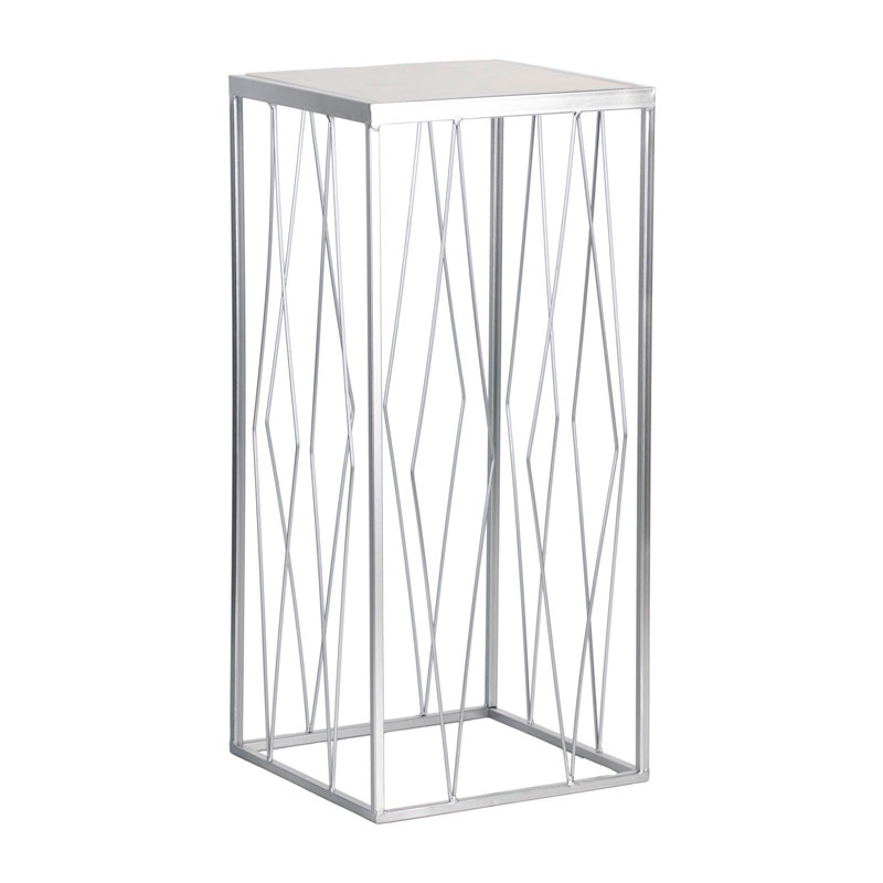 Подставка с мраморной столешницей два ромба Geometry