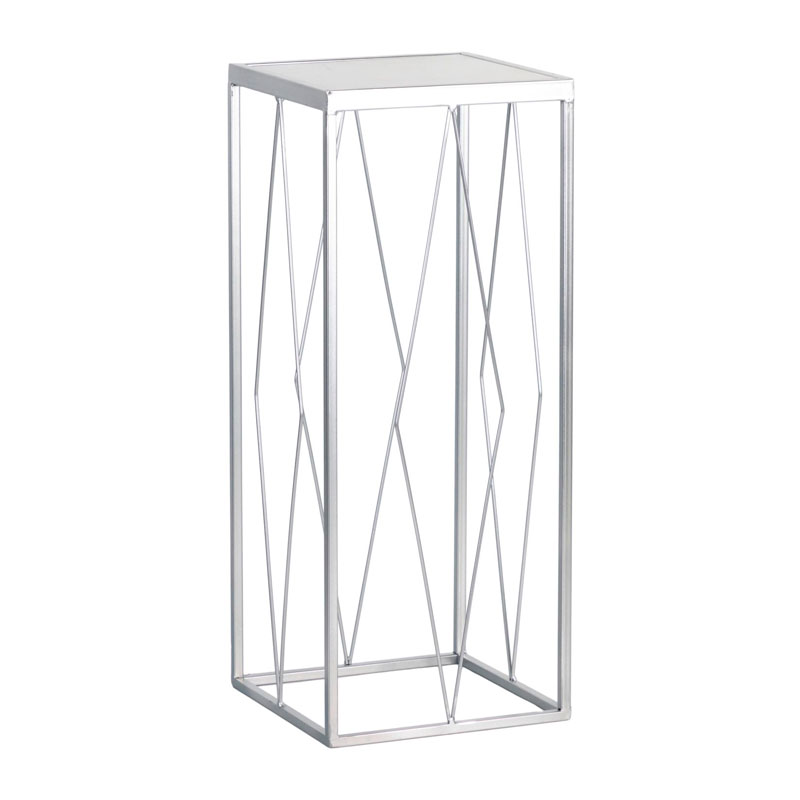 Подставка с мраморной столешницей один ромб Geometry