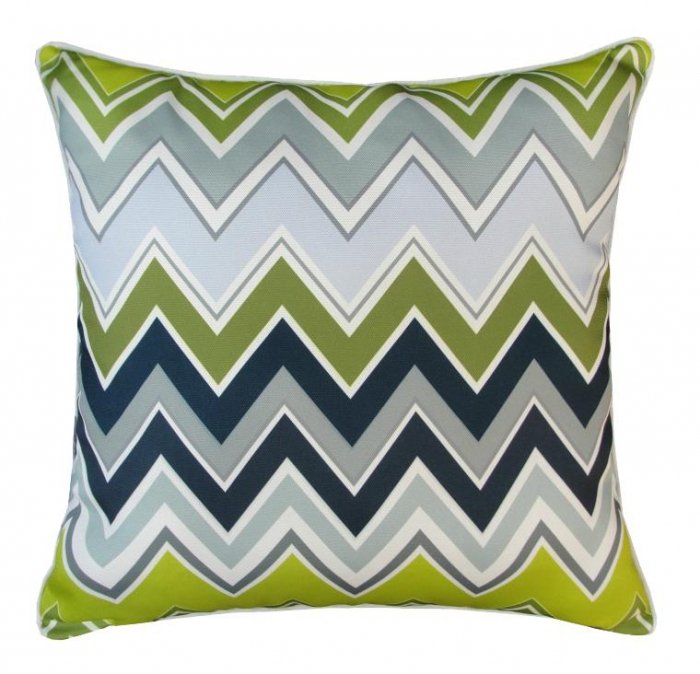 Подушка Green Zigzag