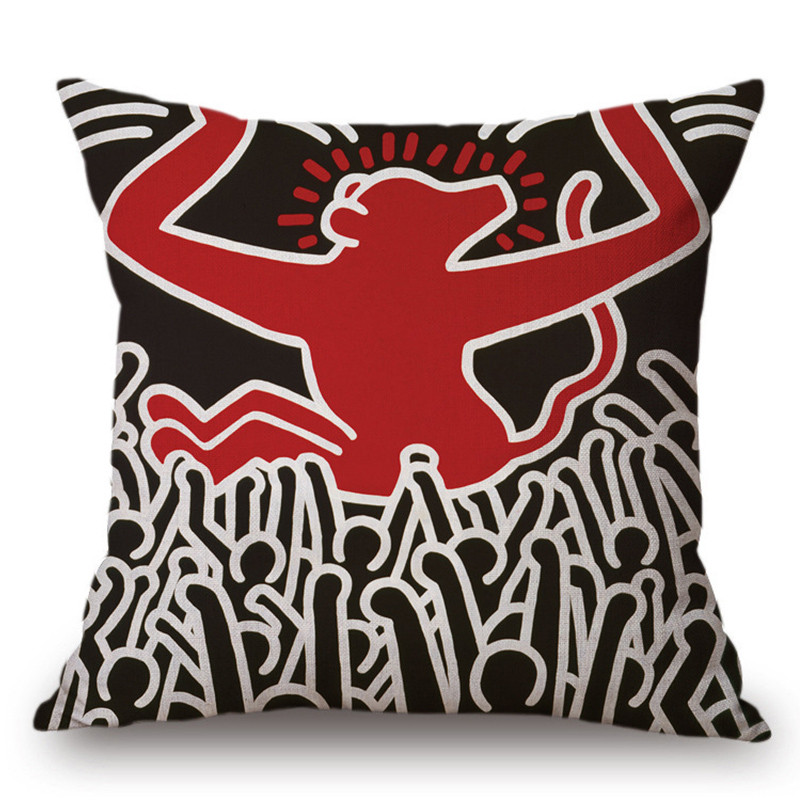 Подушка Keith Haring 10