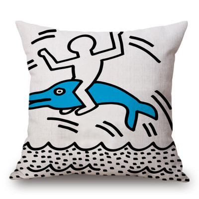 Подушка Keith Haring 13
