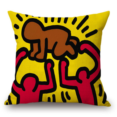 Подушка Keith Haring 5