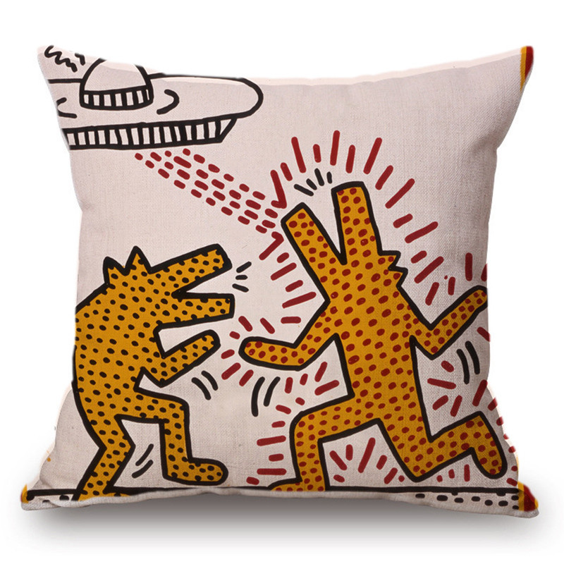 Подушка Keith Haring 9
