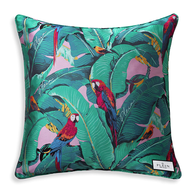 Подушка Philipp Plein Cushion Parrot 50 x 50