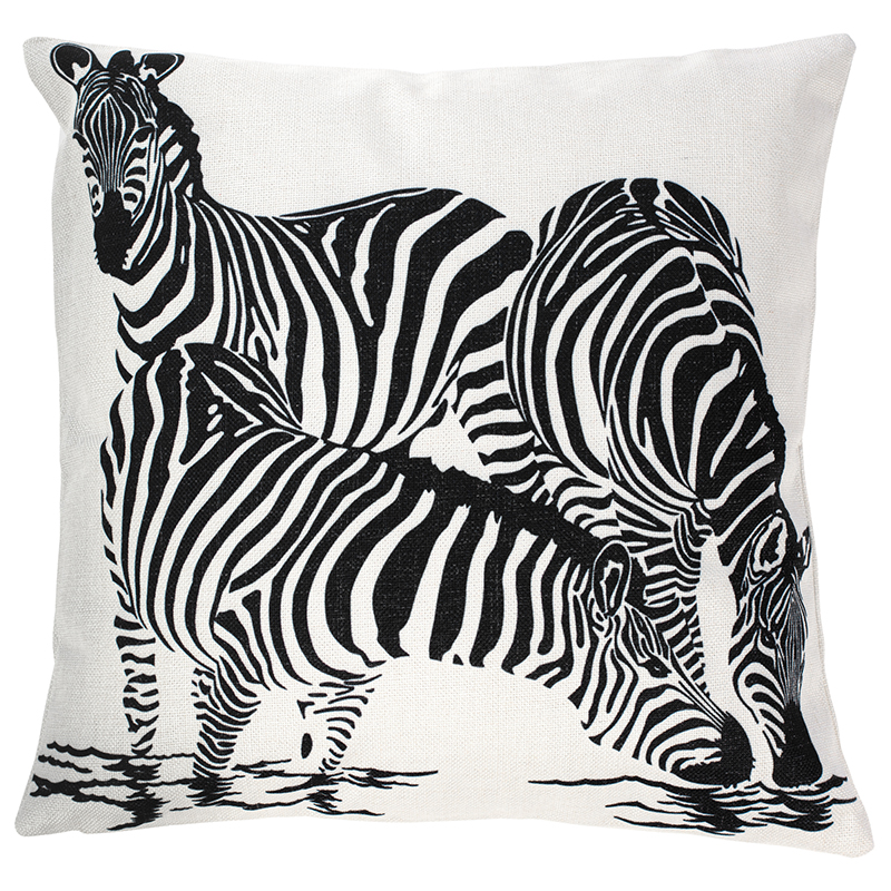 Подушка Three Zebras