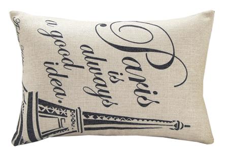 Подушка Эйфелева башня