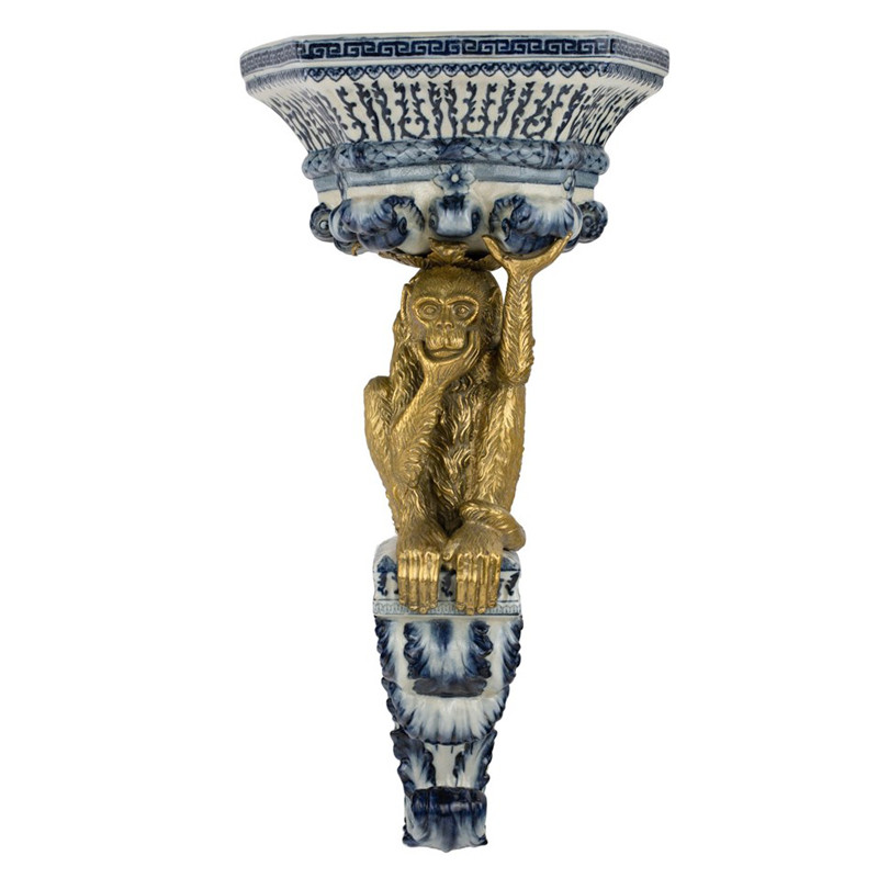 Полка Blue and Bronze monkey