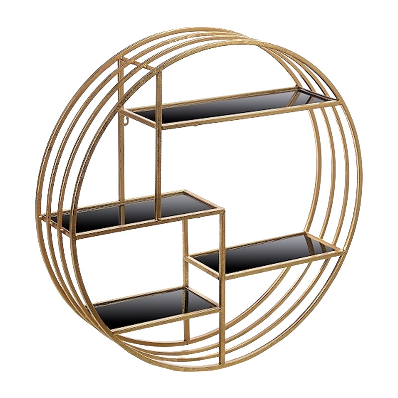Полка Quaternion Circle Gold