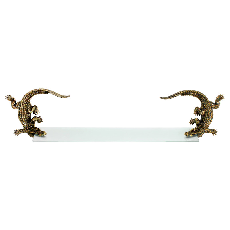Полка для ванной Bronze Crocodiles