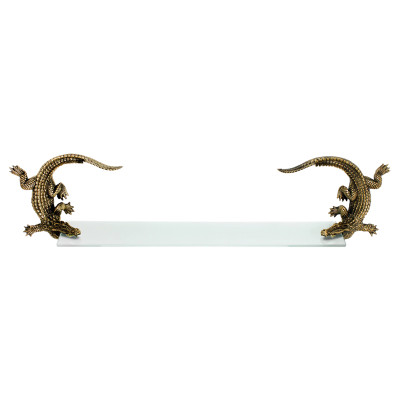 Полка для ванной Bronze Crocodiles