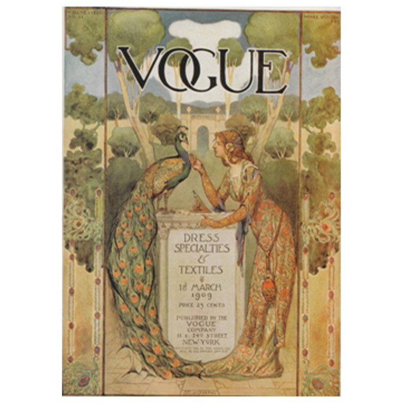 Постер Vogue 1909 March