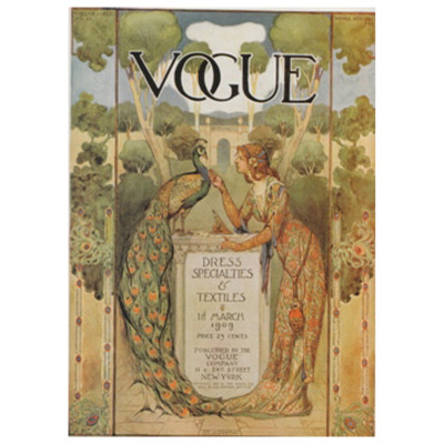 Постер Vogue 1909 March