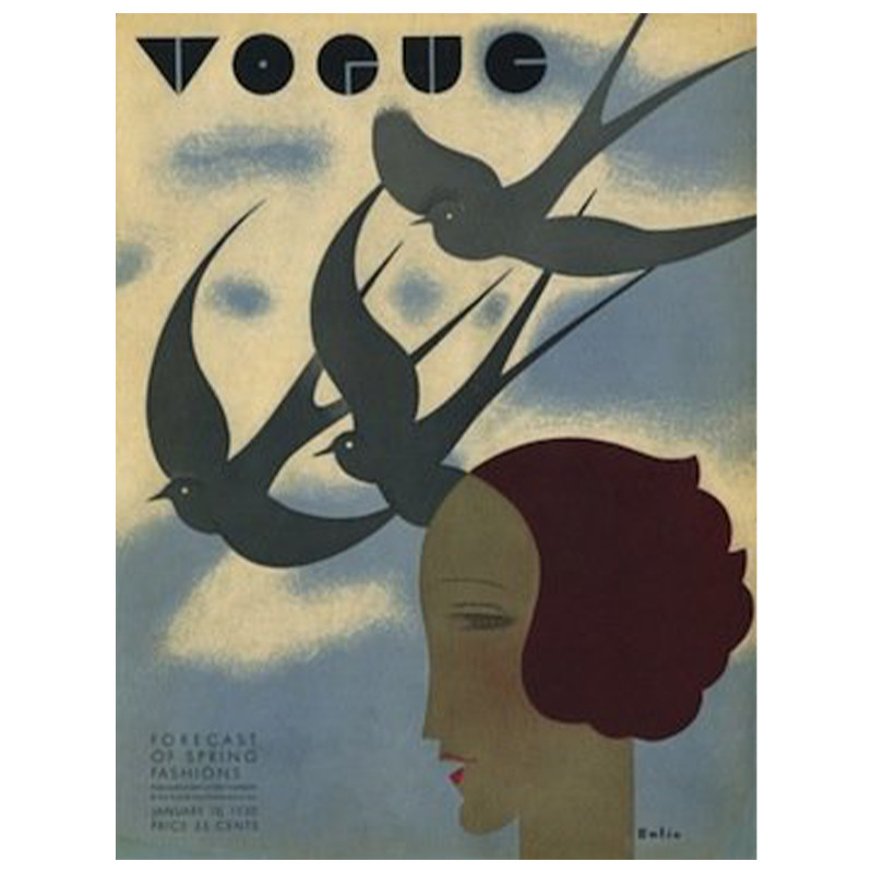 Постер Vogue Cover 1930 January