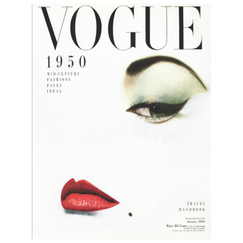 Постер Vogue Cover 1950 January