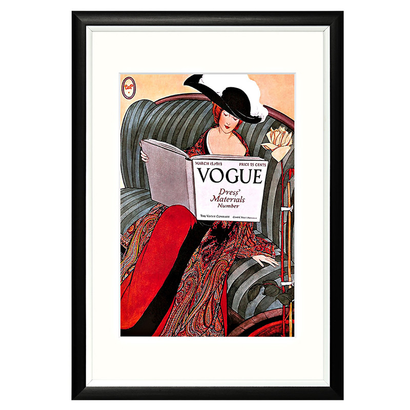 Постер Vogue March 1912