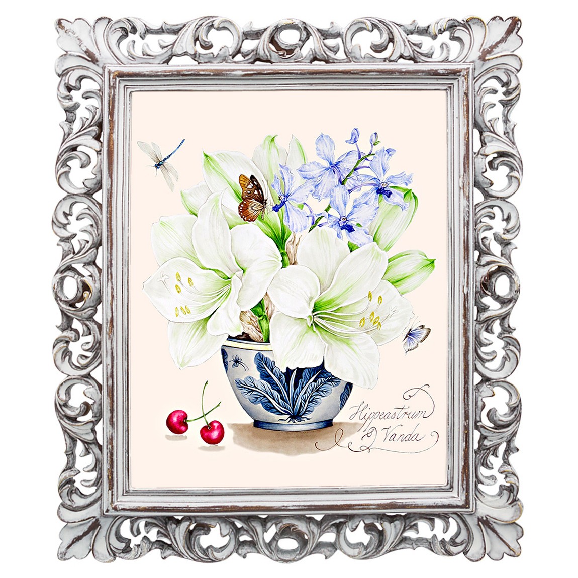 Постер White Lilies Poster