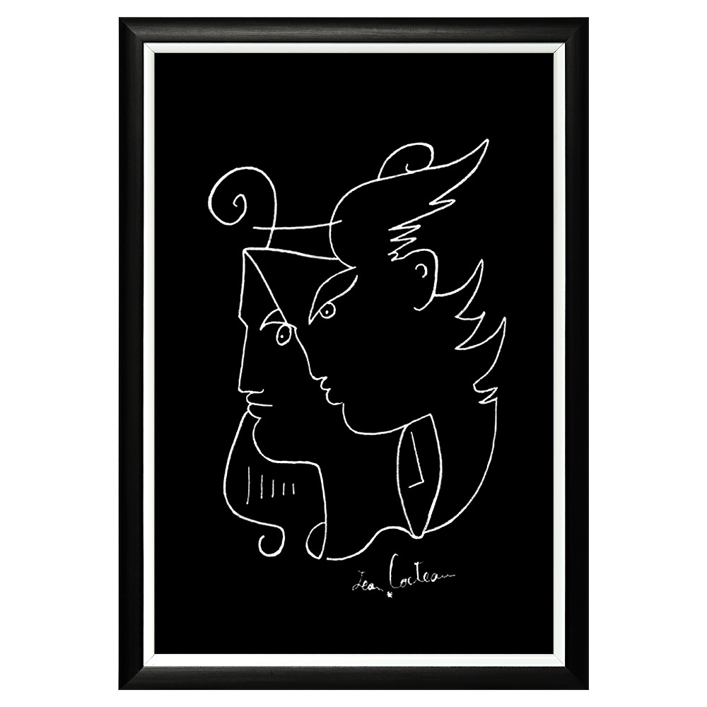 Постер White Silhouette Orpheus Poster