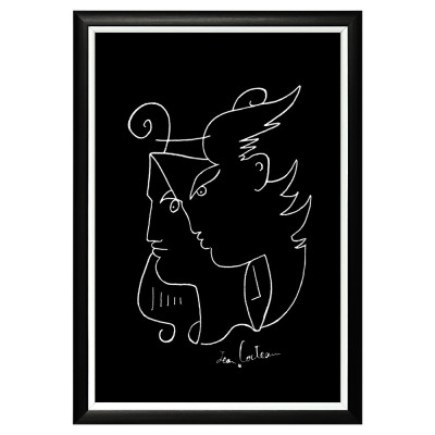 Постер White Silhouette Orpheus Poster