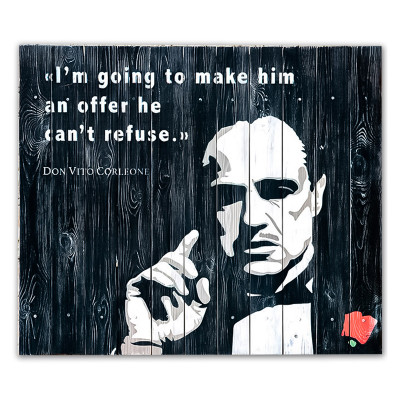 Постер Крёстный Отец Don Vito Corleone