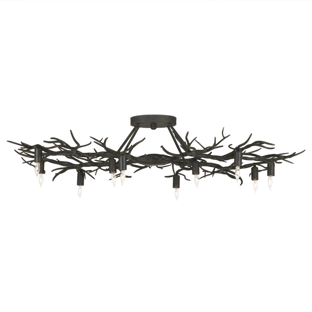 Потолочная люстра круглая в виде веток Branched Tree Chandeliers