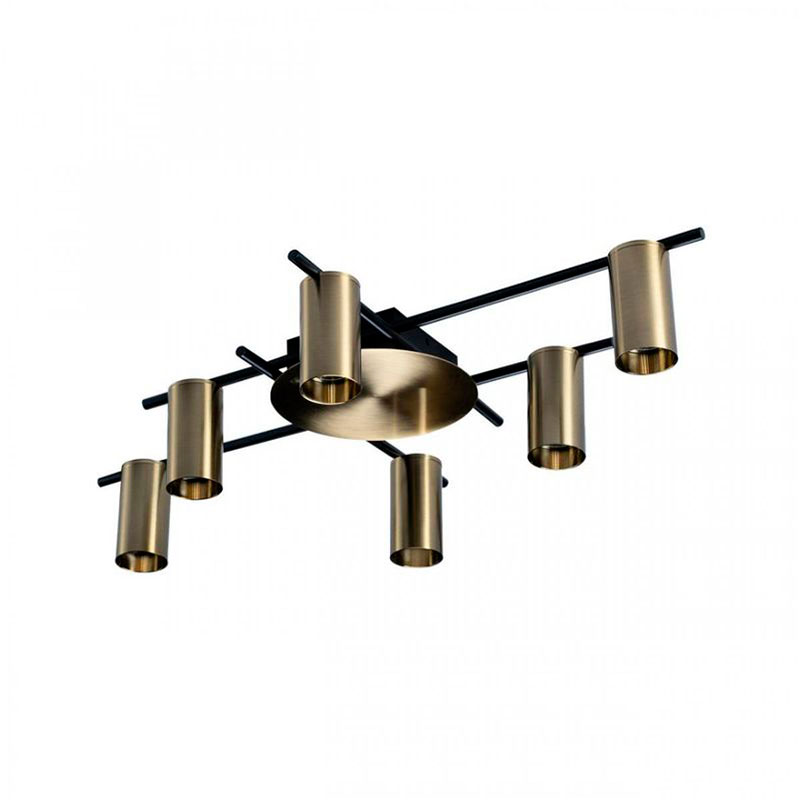 Потолочный светильник Aigle Ceiling Light 6 Латунь