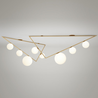 Потолочный светильник Atelier Areti Girlande Ceiling Triangle