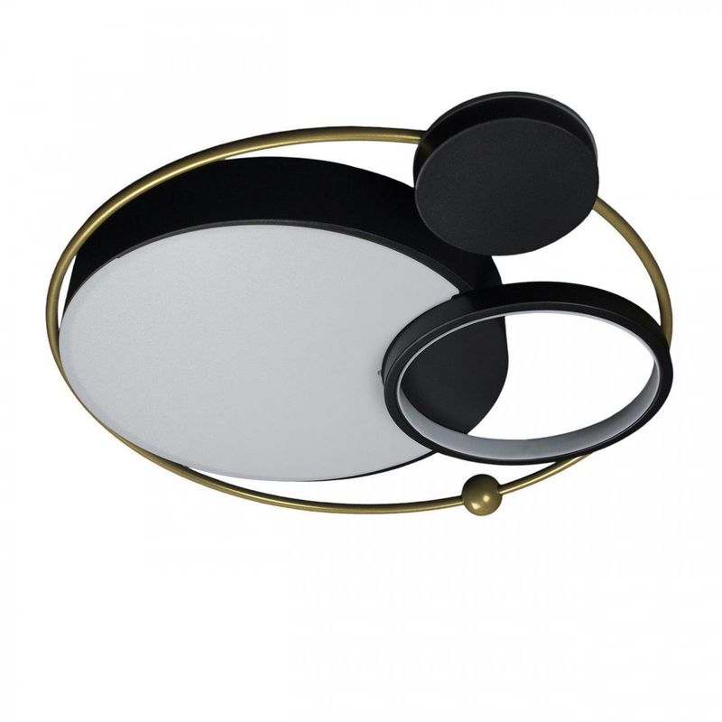 Потолочный светильник Black Saturn Three satellites D 55