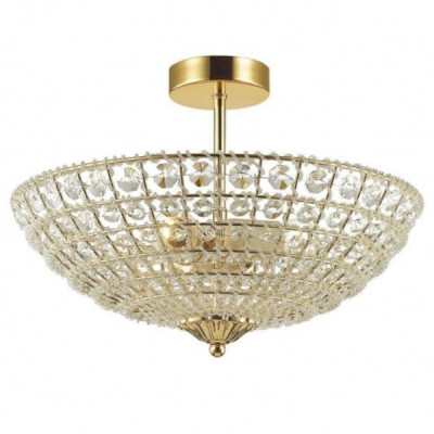 Потолочный светильник Casbah Crystal Top Lamp 3 Gold