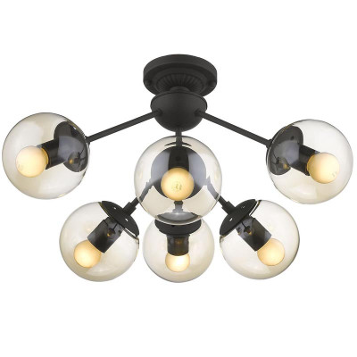 Потолочный светильник Ceiling Lamp Modo 6 black