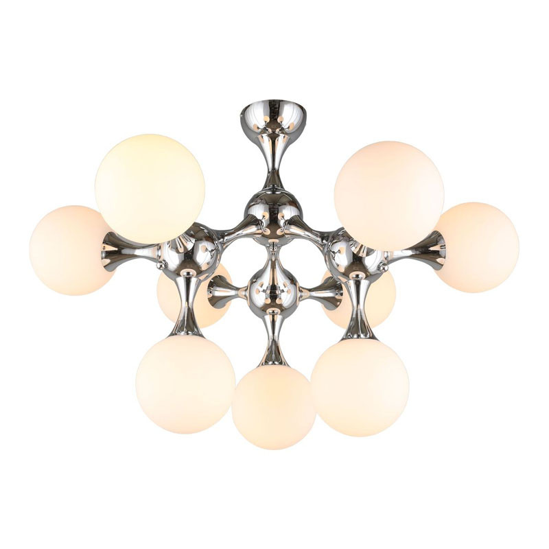 Потолочный Светильник Ducts с Белыми Плафонами