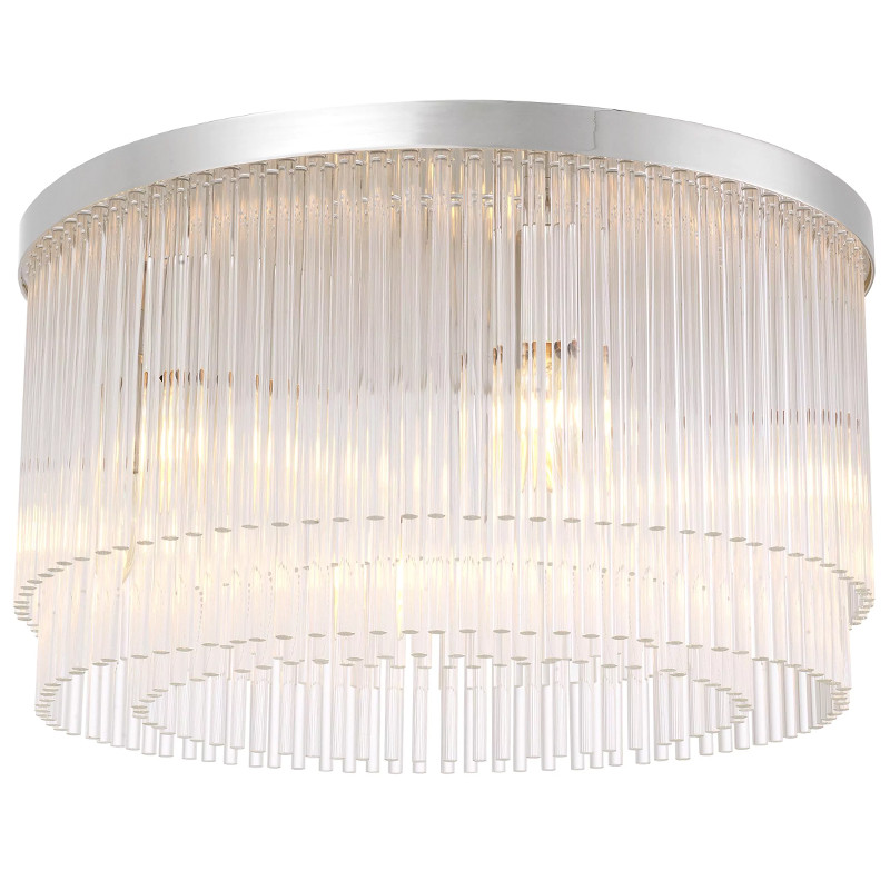 Потолочный светильник Eichholtz Ceiling Lamp Hector Nickel