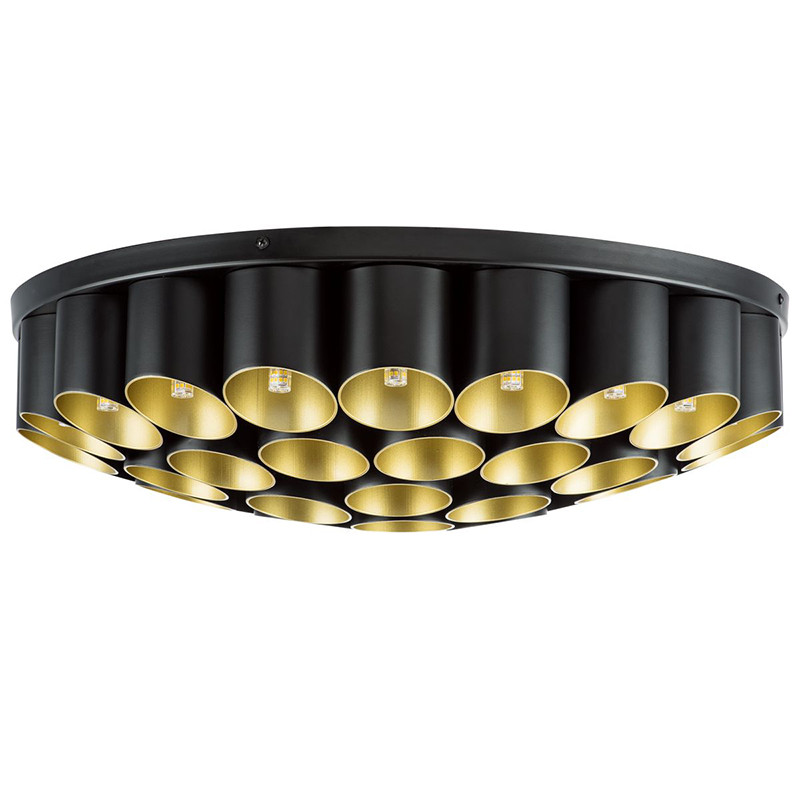 Потолочный светильник Garbi Black Pipe Organ Ceiling Lamp 40