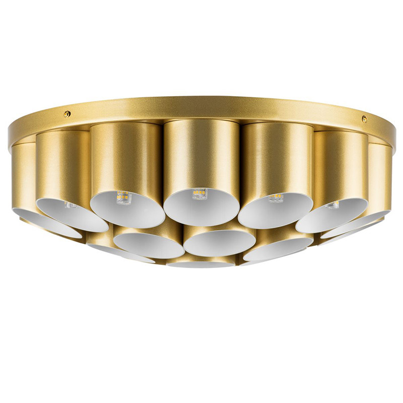 Потолочный светильник Garbi Gold Pipe Organ Ceiling Lamp 22